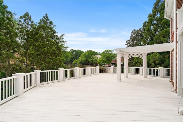 view of deck
