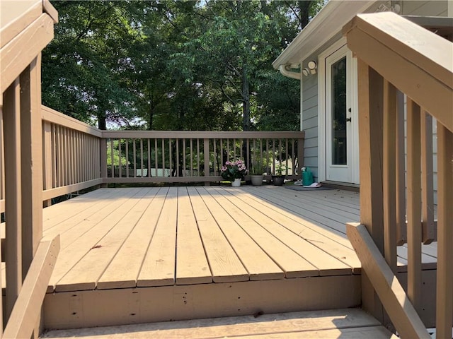 403 Hickory Walk, Woodstock, GA 30188 - view of wooden terrace