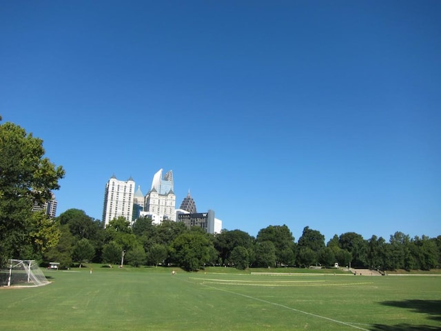 view of community with a view of city