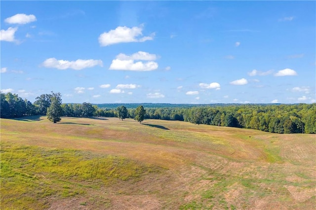 view of nature featuring a rural view