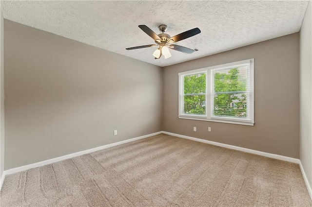 2154 Marne Gln NW, Kennesaw, GA 30152 - carpeted spare room featuring baseboards, ceiling fan, and a textured ceiling