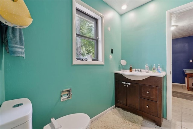 5360 Fieldgreen Dr, Stone Mountain, GA 30088 - bathroom featuring vanity and tile patterned floors