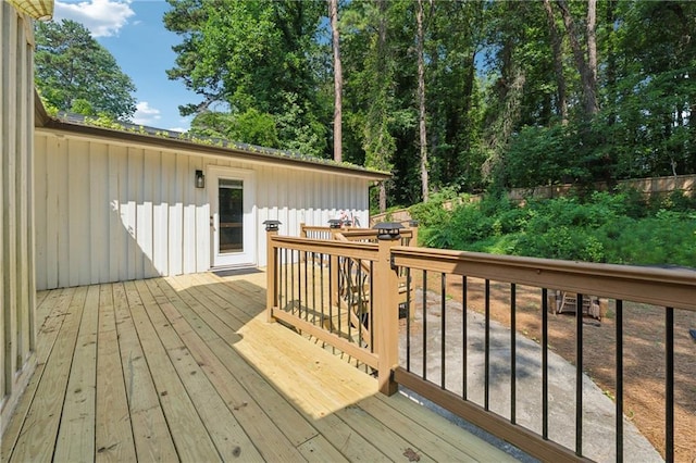 5360 Fieldgreen Dr, Stone Mountain, GA 30088 - view of deck
