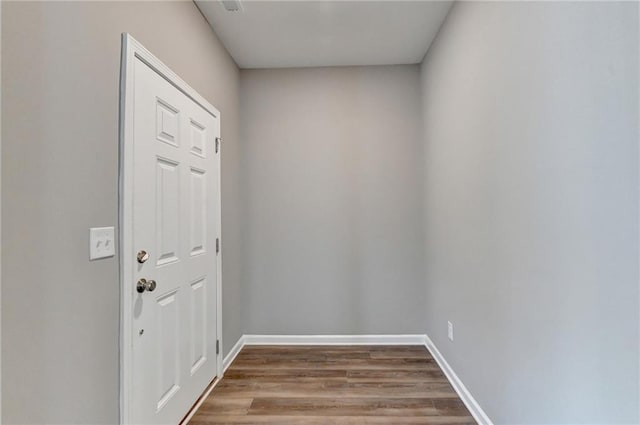 entryway featuring light wood-type flooring