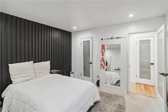 2125 Datona Dr SW, Atlanta, GA 30331 - bedroom with carpet, recessed lighting, and french doors