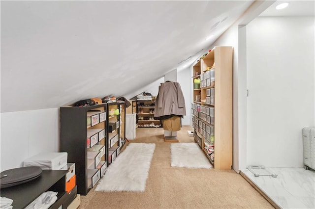 2125 Datona Dr SW, Atlanta, GA 30331 - additional living space with vaulted ceiling and carpet