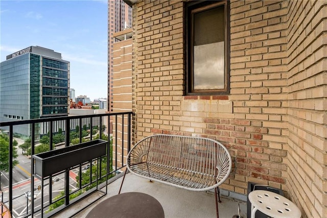 75 Ponce De Leon Ave NE Unit 1006, Atlanta, GA 30308 - balcony with a city view