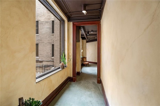 75 Ponce De Leon Ave NE Unit 1006, Atlanta, GA 30308 - hall featuring carpet flooring and baseboards