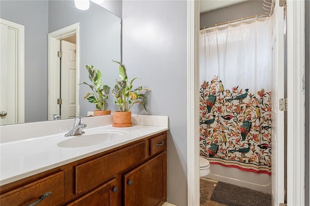 1110 Cureton Dr, Austell, GA 30106 - bathroom featuring vanity and toilet