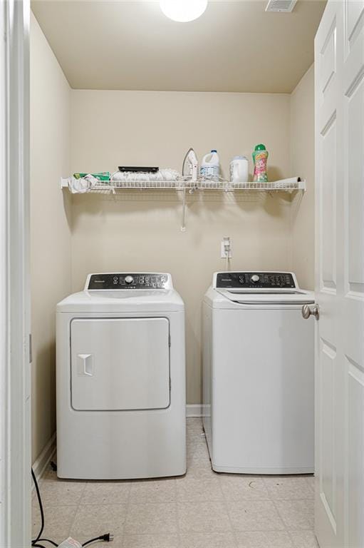 1110 Cureton Dr, Austell, GA 30106 - laundry room with washer and dryer