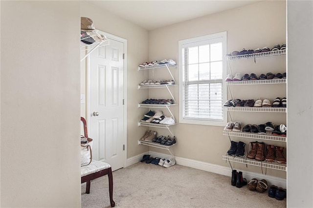 1110 Cureton Dr, Austell, GA 30106 - walk in closet with carpet floors