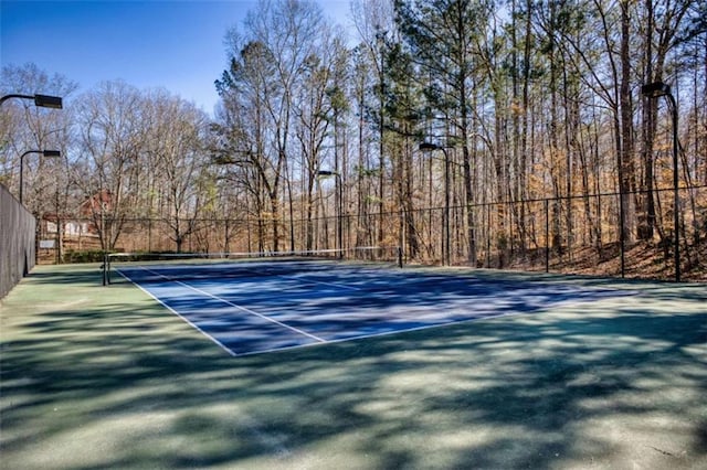 9600 Poplar Ct, Douglasville, GA 30135 - view of tennis court