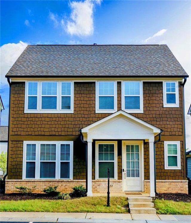 4734 Dewitt Dr, Duluth, GA 30097 - view of front facade featuring brick siding