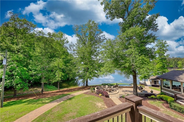view of yard