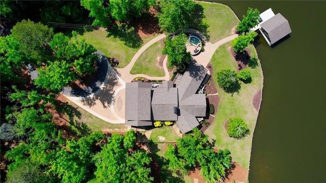 drone / aerial view