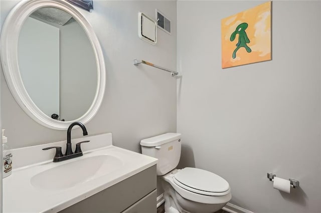 6118 Dana Ct, Lithonia, GA 30058 - half bathroom with vanity and toilet