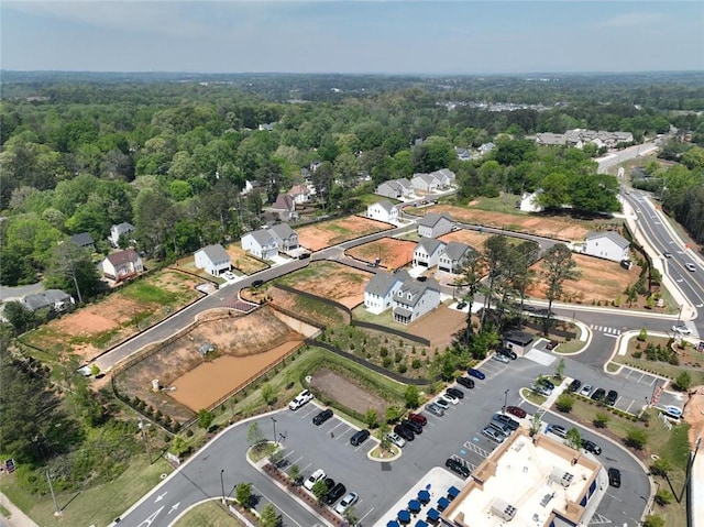 120 Winsome Way, Woodstock, GA 30188 - aerial view of property's location featuring a forest and nearby suburban area