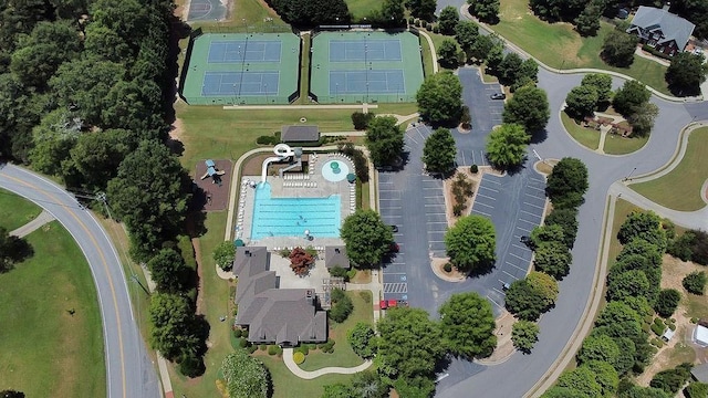 55 Little Barley Ln, Grayson, GA 30017 - view of property location with a pool area