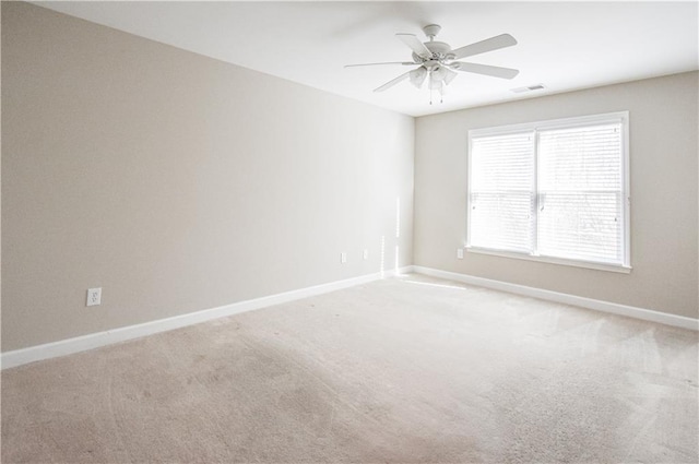 55 Little Barley Ln, Grayson, GA 30017 - empty room featuring carpet, a ceiling fan, and baseboards
