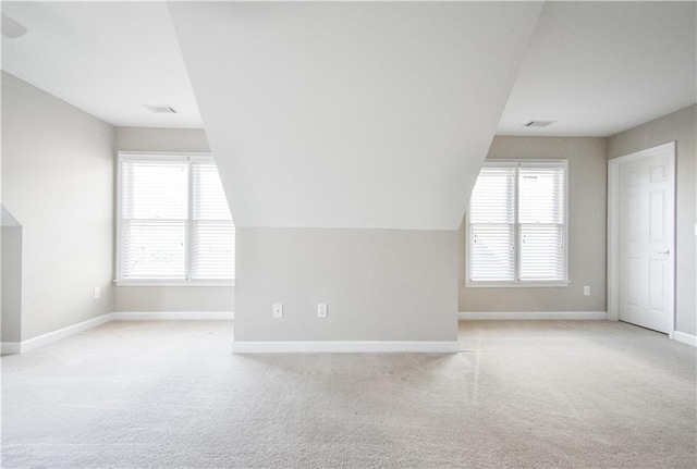 55 Little Barley Ln, Grayson, GA 30017 - bonus room featuring baseboards, carpet, and vaulted ceiling