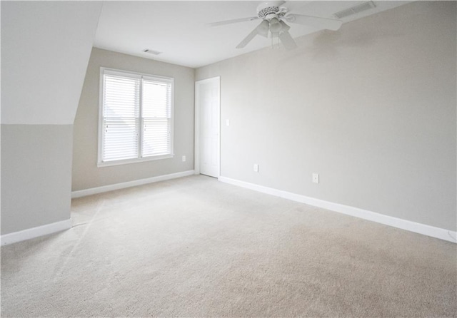 55 Little Barley Ln, Grayson, GA 30017 - empty room featuring light carpet, baseboards, and ceiling fan