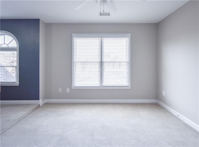 55 Little Barley Ln, Grayson, GA 30017 - carpeted spare room featuring baseboards and ceiling fan