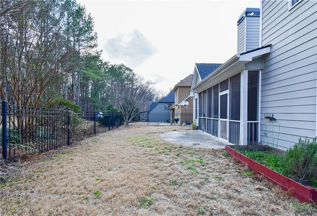 55 Little Barley Ln, Grayson, GA 30017 - view of yard featuring a sunroom and fence