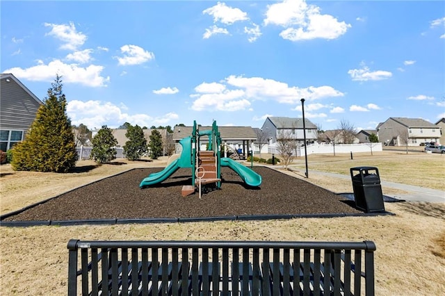 view of community playground