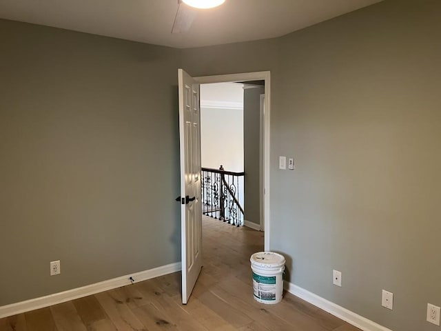 730 Redlion Run, Alpharetta, GA 30022 - unfurnished room featuring wood finished floors and baseboards