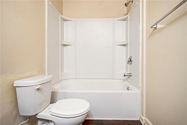 bathroom with  shower combination and toilet