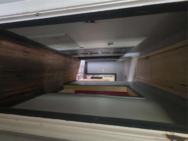 1437 Troupe St, Augusta, GA 30904 - corridor with wooden walls