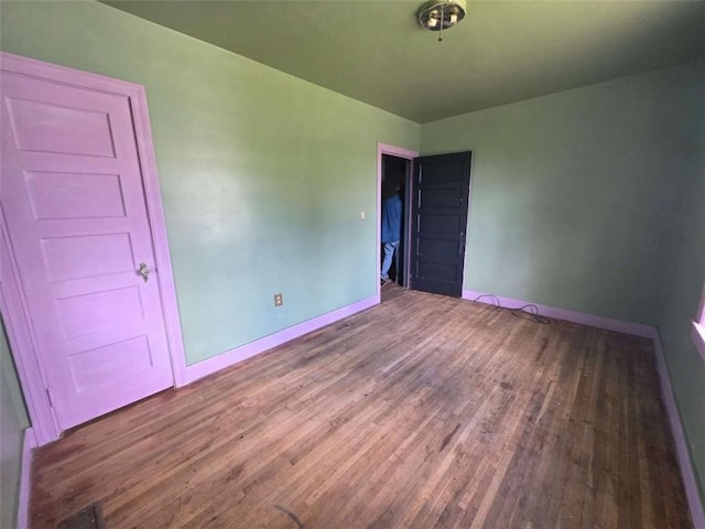1437 Troupe St, Augusta, GA 30904 - unfurnished room with wood finished floors and baseboards