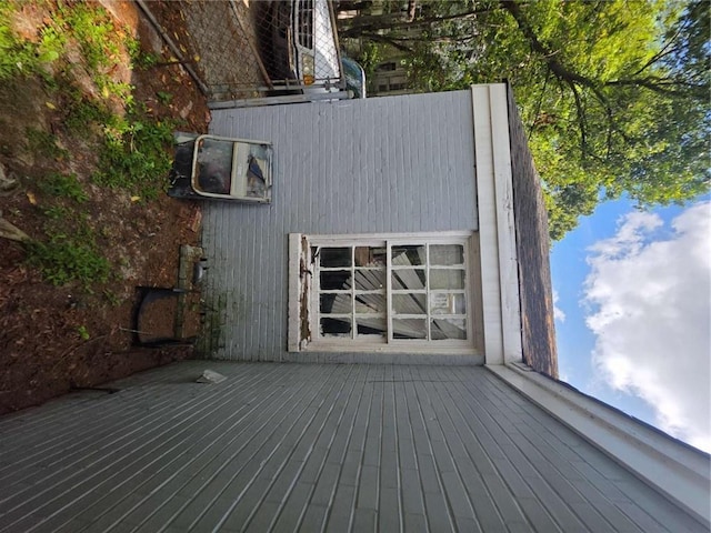 1437 Troupe St, Augusta, GA 30904 - view of wooden deck