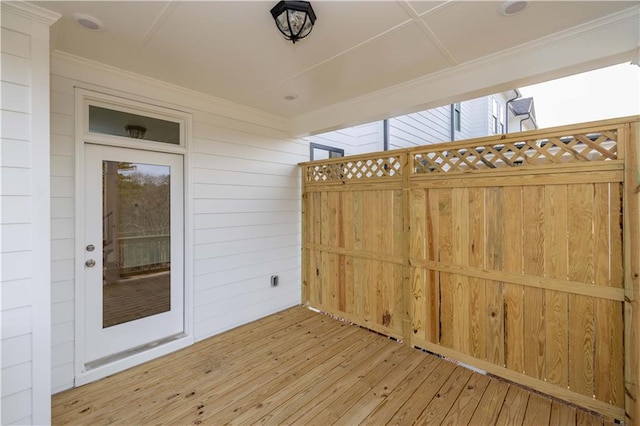 706 Dodd Ln Unit 157, Buford, GA 30518 - view of wooden deck