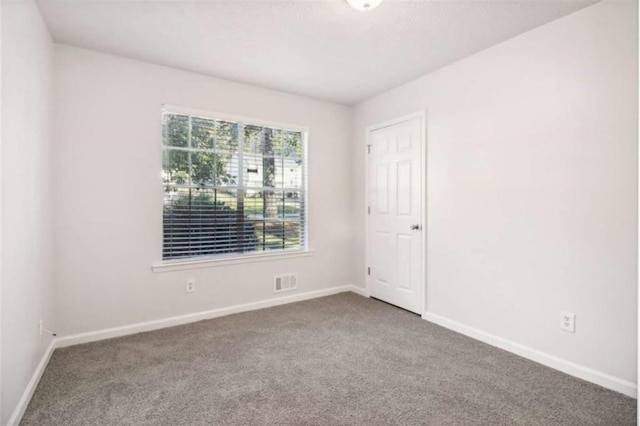 empty room featuring carpet floors