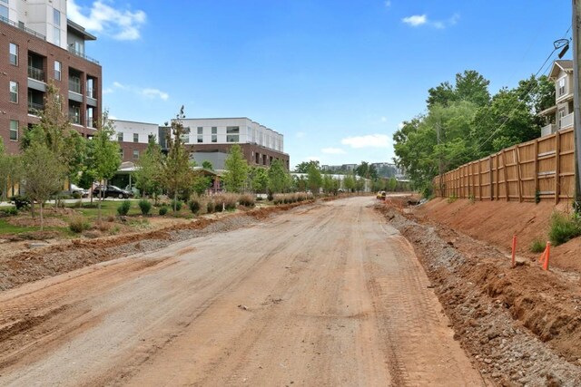 view of road