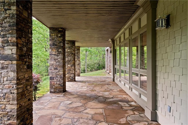 1447 Travis Smith Rd, Clarkesville, GA 30523 - view of patio / terrace