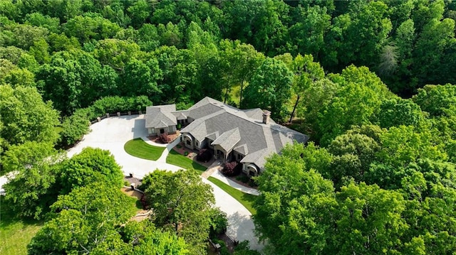 1447 Travis Smith Rd, Clarkesville, GA 30523 - aerial view of property and surrounding area featuring a forest