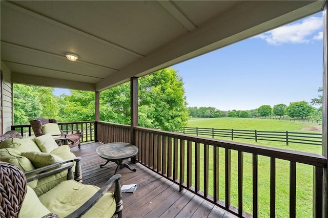 1447 Travis Smith Rd, Clarkesville, GA 30523 - view of wooden deck