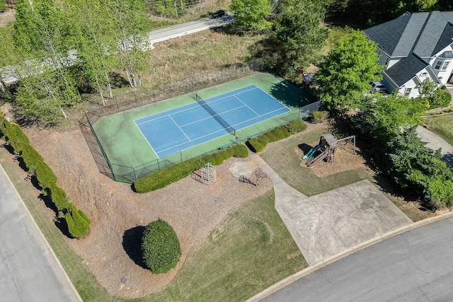 bird's eye view