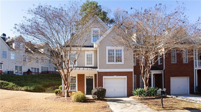 front facade featuring a garage