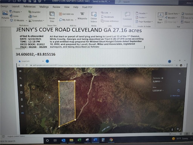 00 Jenny Cove Rd, Cleveland GA, 30528 land for sale