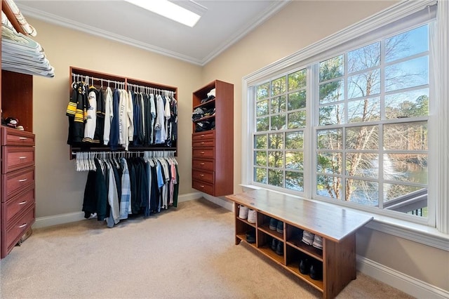 6191 Talmadge Run, Acworth, GA 30101 - walk in closet featuring light carpet