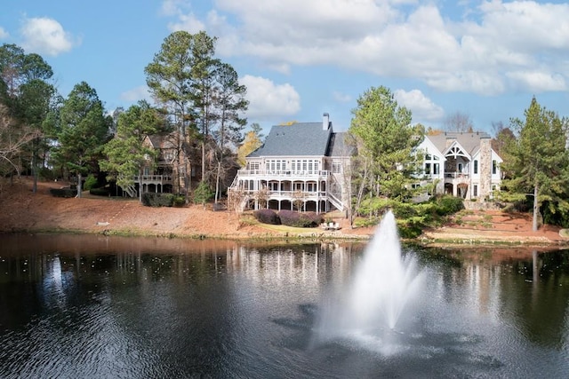 property view of water