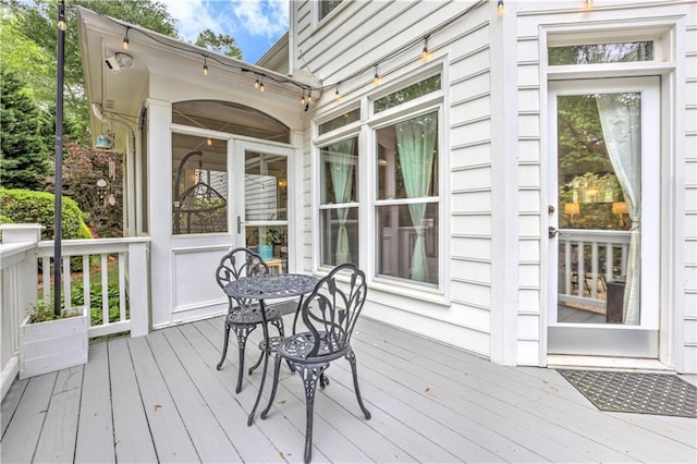 452 Brushstroke Ct SE, Marietta, GA 30067 - view of wooden deck