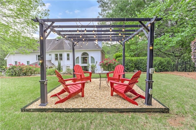 452 Brushstroke Ct SE, Marietta, GA 30067 - view of patio featuring a pergola
