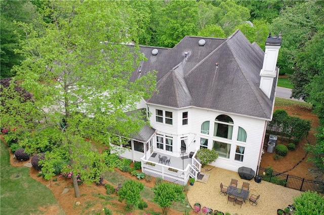 452 Brushstroke Ct SE, Marietta, GA 30067 - aerial view of property and surrounding area featuring a forest