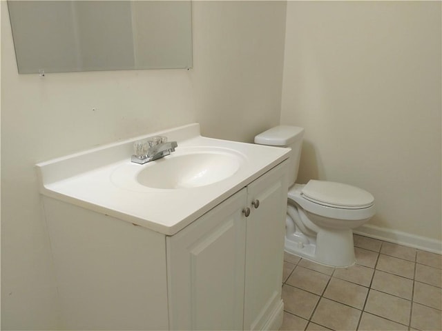 295 Forest Pl, Lawrenceville, GA 30046 - bathroom with vanity and tile patterned floors