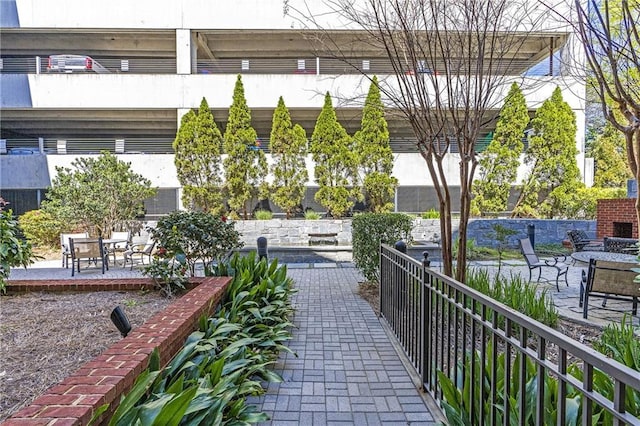 balcony featuring a patio area and outdoor dining area