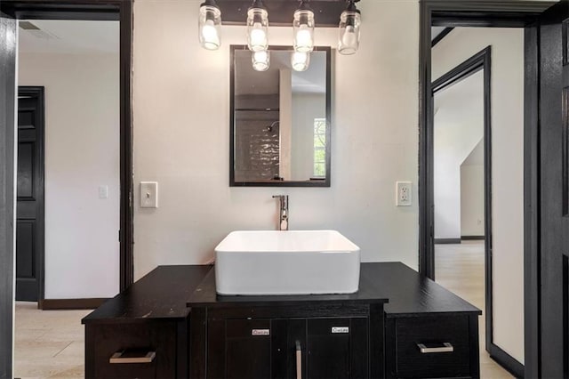 full bathroom with vanity